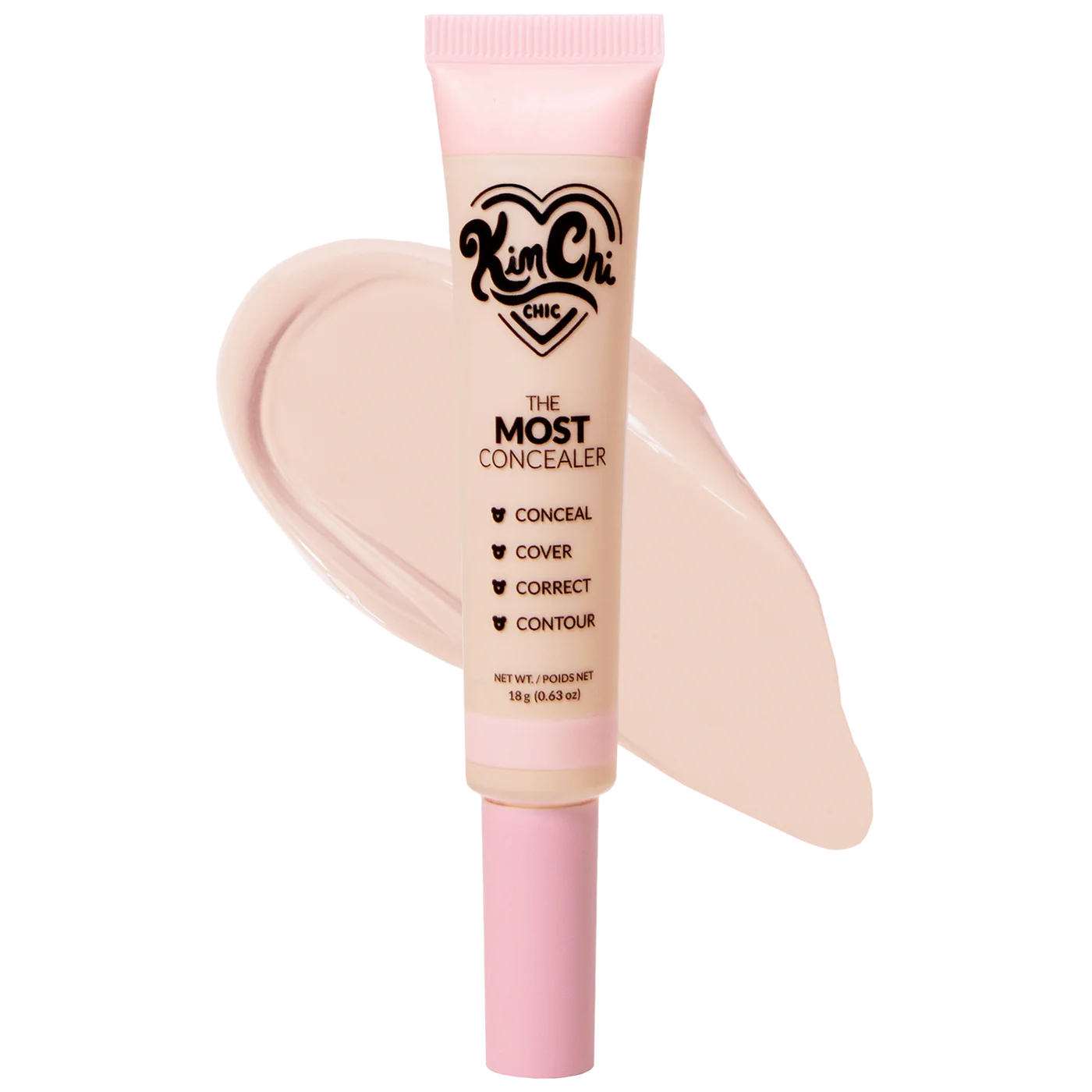 KimChi Chic Beauty® THE MOST CONCEALER - 02 PEACHY IVORY