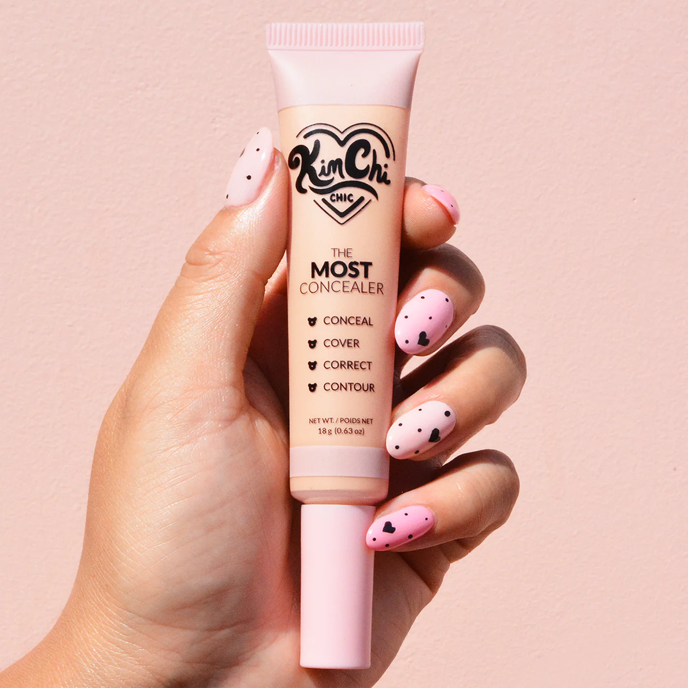 KimChi Chic Beauty® THE MOST CONCEALER - 02 PEACHY IVORY