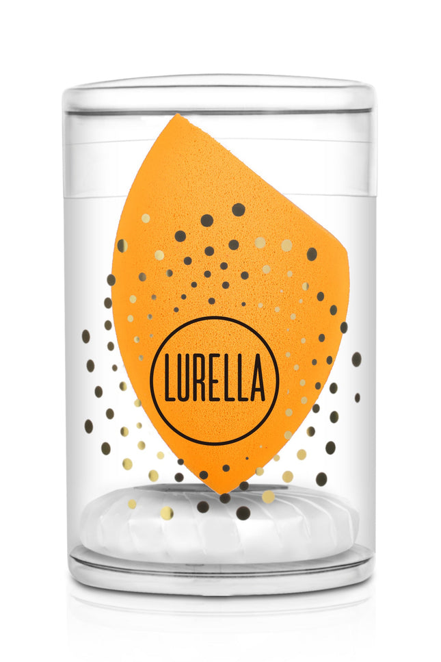 Lurella Cosmetics - Angled Beauty Sponge - Orange