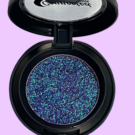 Connected Boutique - Magnetic Muse - Blue & Purple Duochrome Glitter Single Eyeshadow