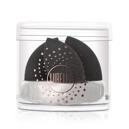 Lurella Cosmetics - Mini Angled Sponge Pack - Black