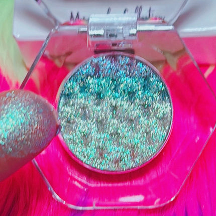 Inked Doll Cosmetics - AQUARIA “MERMAIDIA COLLECTION” PRESSED TRIPLECHROME