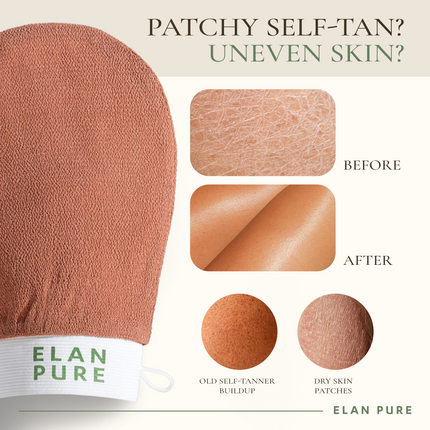 Elan Pure - Exfoliator Mitt