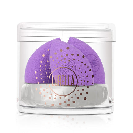 Lurella Cosmetics - Mini Angled Sponge Pack - Purple