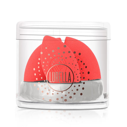 Lurella Cosmetics - Mini Angled Sponge Pack - Red