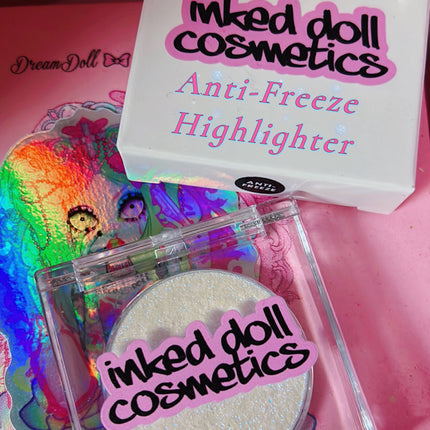 Inked Doll Cosmetics - ANTI-FREEZE “Icy Blue” HIGHLIGHTER