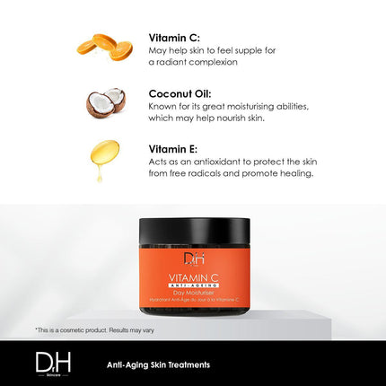 skinChemists US - Dr H Vitamin C Anti-Ageing Day Moisturiser 60ml