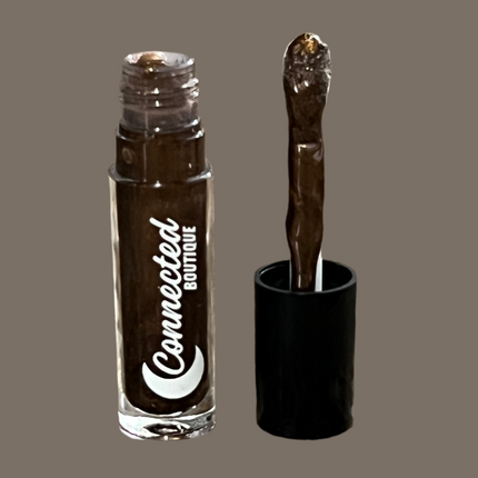 Connected Boutique - Heartist - Metallic Brown Lip Gloss – Vanilla-Scented High Shine