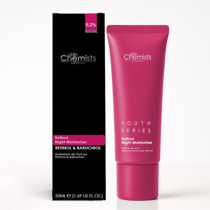 skinChemists US - Retinol Bakuchiol Night Moisturiser 50ml