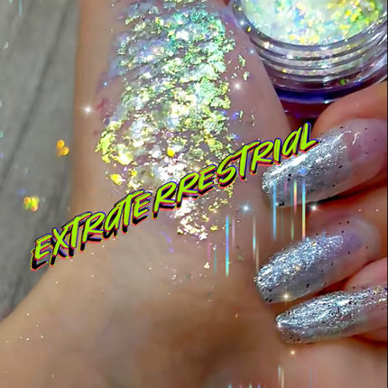 Inked Doll Cosmetics - EXTRATERRESTRIAL “Galactal Goddess” Gel Flakes