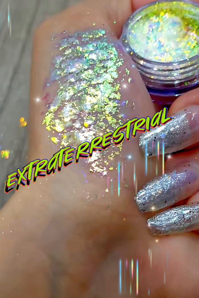 Inked Doll Cosmetics - EXTRATERRESTRIAL “Galactal Goddess” Gel Flakes