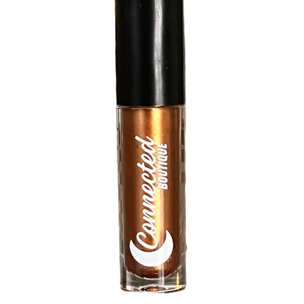 Connected Boutique - Creative - lip gloss hydrating metallic brown