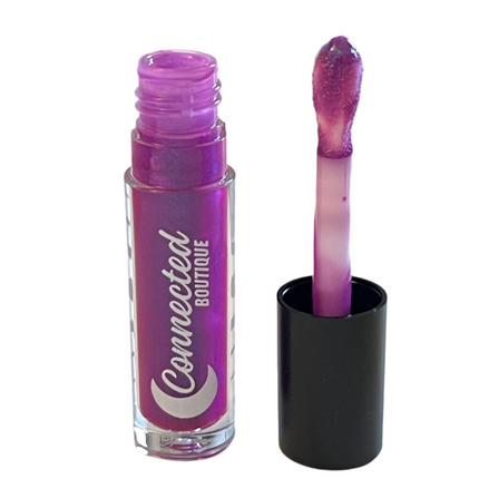 Connected Boutique - Stargazer -Duochrome Purple‑Pink Shift Lip Gloss with Vanilla Scent