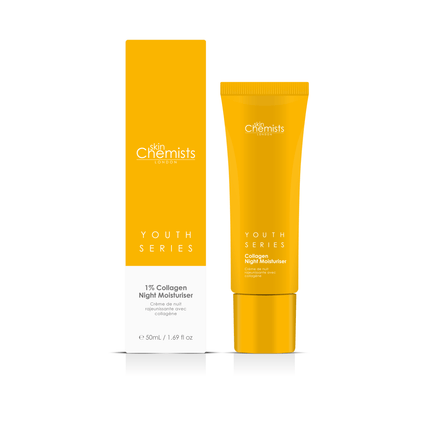 skinChemists US - 1% Collagen Night Moisturiser 50ml (Vegan)