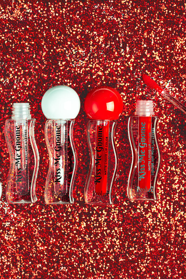 Prolux Cosmetics - Kiss Me Gnome: Matte Lip Color & Lip gloss Set