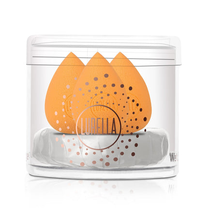 Lurella Cosmetics - Mini Teardrop Sponge Pack - Orange