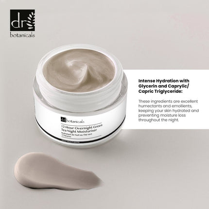 skinChemists US - 12-Hour Overnight Green Tea Night Moisturiser