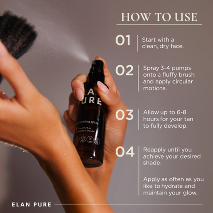 Elan Pure - Face Tanning Mist