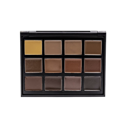 Crown Brush - Pro Eyebrow Palette 12EB
