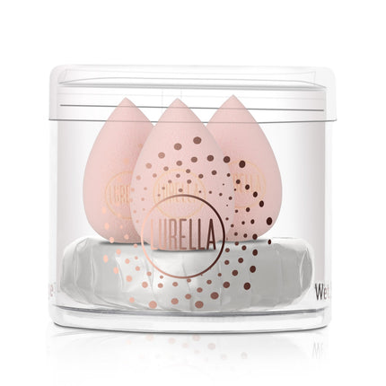 Lurella Cosmetics - Mini Teardrop Sponge Pack - Baby Pink