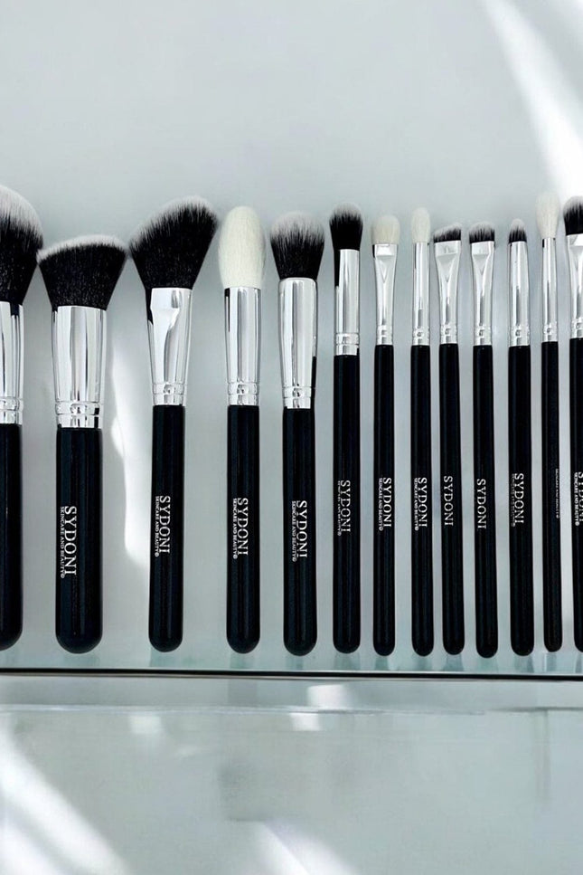 Sydoni - MOST LOVED! 14 PIECE PROFESSIONAL MAKEUP BRUSH SET with TRAVEL BRUSH HOLDER