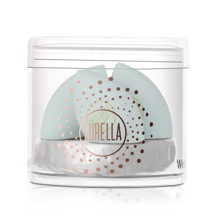 Lurella Cosmetics - Mini Angled Sponge Pack - Baby Blue