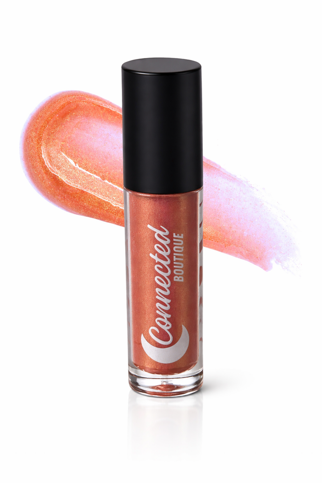 Connected Boutique - Fairytale -Orange to Pink Shift Duochrome Lip Gloss – High Shine