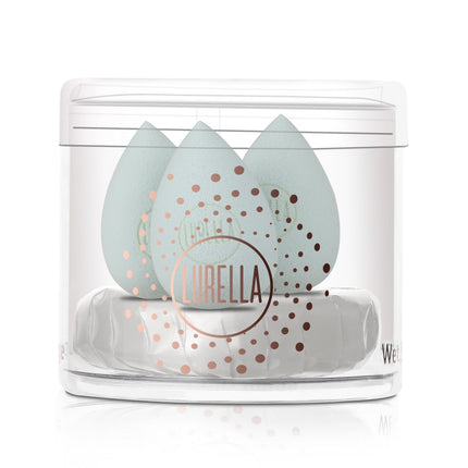 Lurella Cosmetics - Mini Teardrop Sponge Pack - Baby Blue