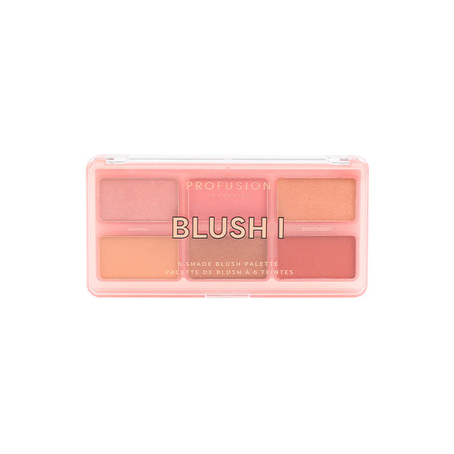 Profusion Cosmetics - Blush 6 Shade Face Palette