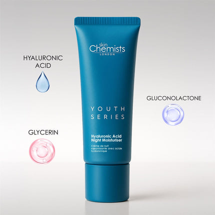 skinChemists US - 1% Hyaluronic Acid Night Moisturiser 50ml