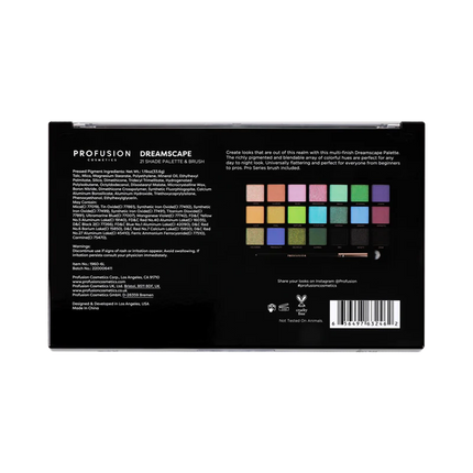 Profusion Cosmetics - 21 Shade Palette - Dreamscape