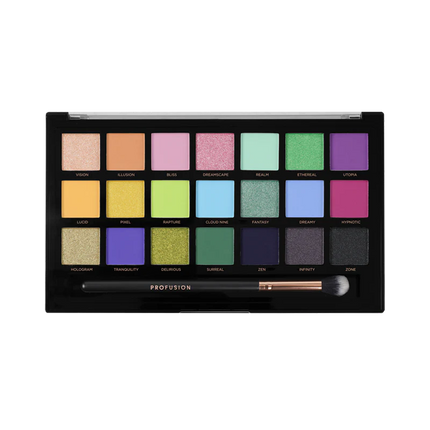 Profusion Cosmetics - 21 Shade Palette - Dreamscape