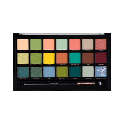Profusion Cosmetics - 21 Shade Palette - Adventurous
