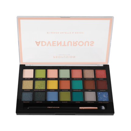 Profusion Cosmetics - 21 Shade Palette - Adventurous