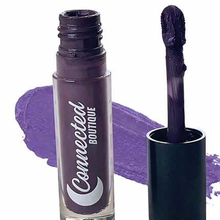 Connected Boutique - Reign - Purple Bold Longwear Liquid Lipstick – Transfer‑Proof Matte
