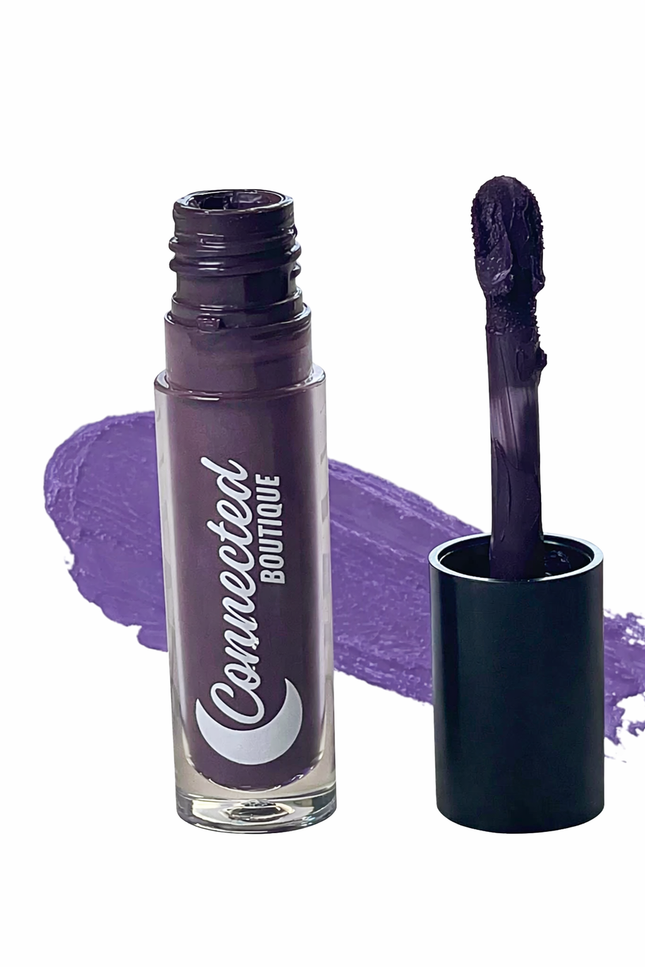 Connected Boutique - Reign - Purple Bold Longwear Liquid Lipstick – Transfer‑Proof Matte