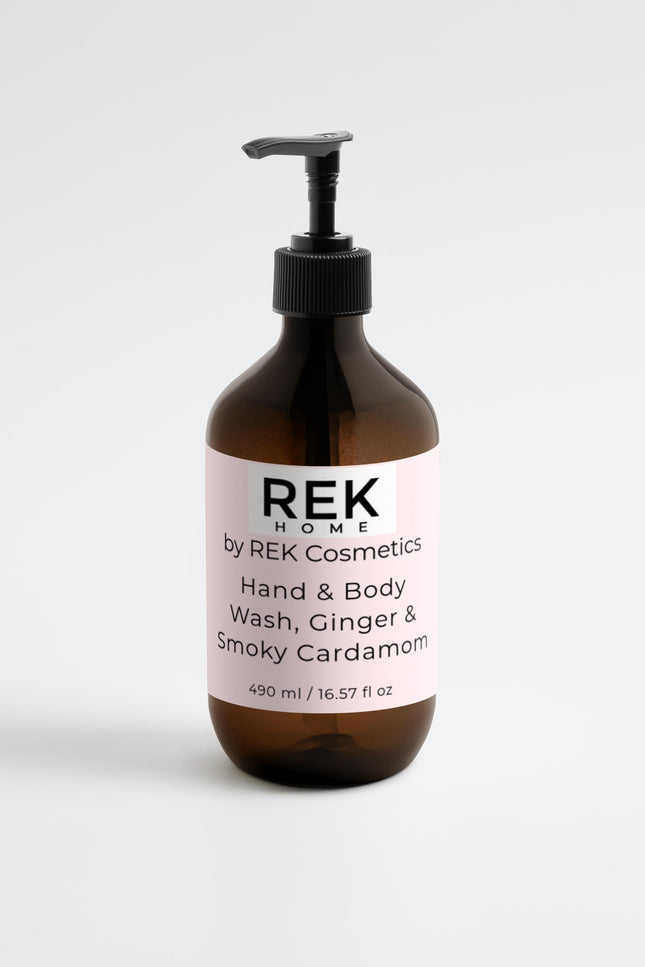 REK Cosmetics - Ginger & Smoky Cardamom Hand & Body Wash