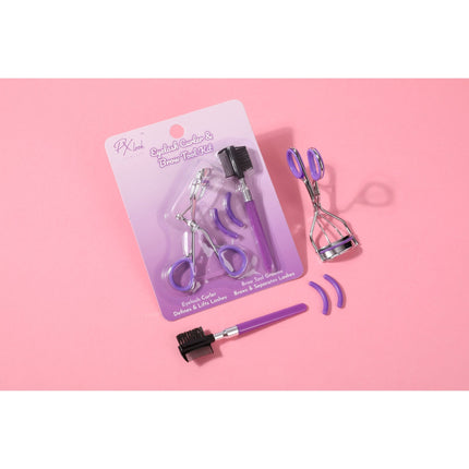 Prolux Cosmetics - Eyelash Curler & Brow Tool Kit