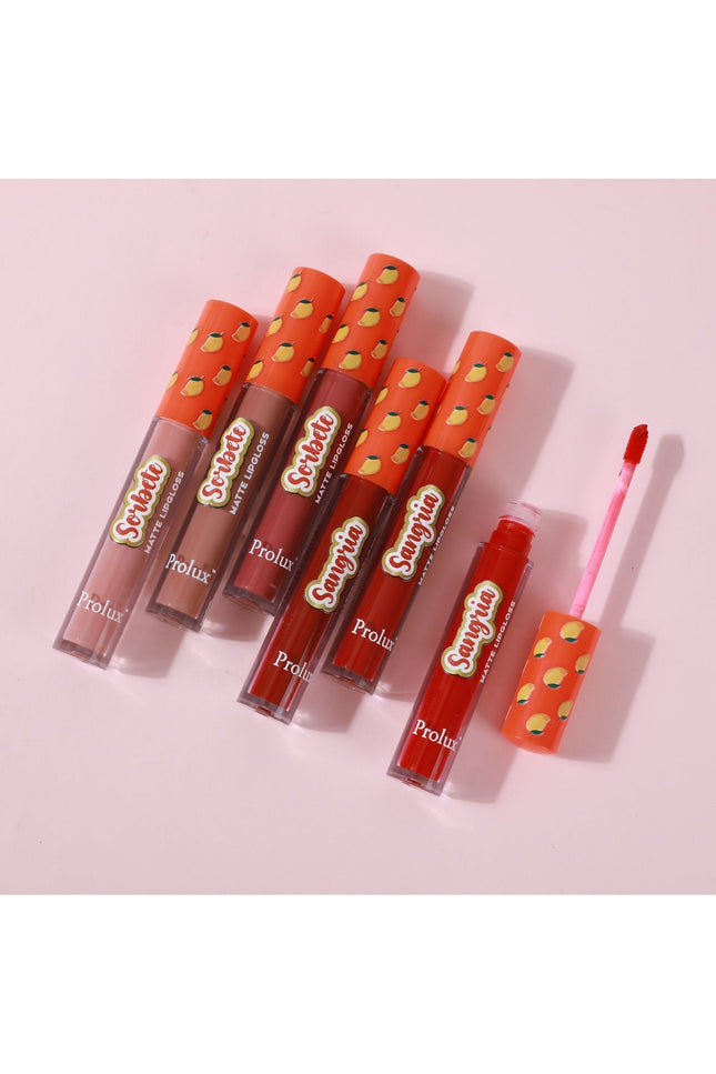 Prolux Cosmetics - Que Mango Sorbete Matte LipGloss