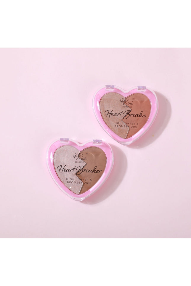 Prolux Cosmetics - PxLook HeartBreaker Highlighter and Bronzer Duo