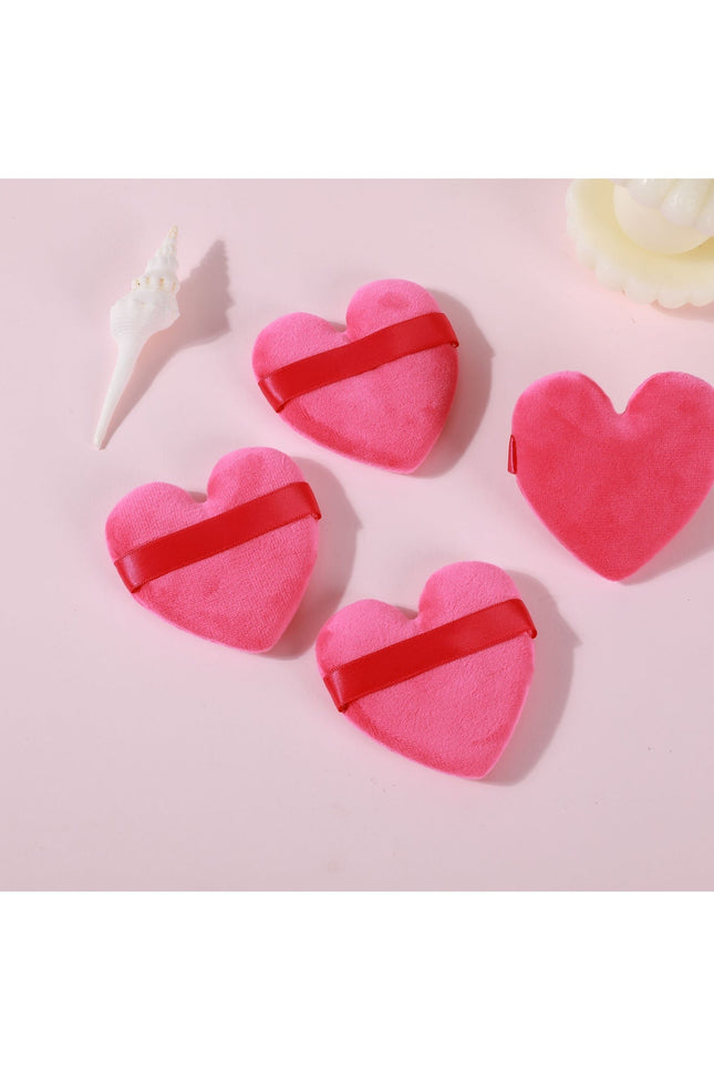 Prolux Cosmetics - Heart Cosmetic Puff Set
