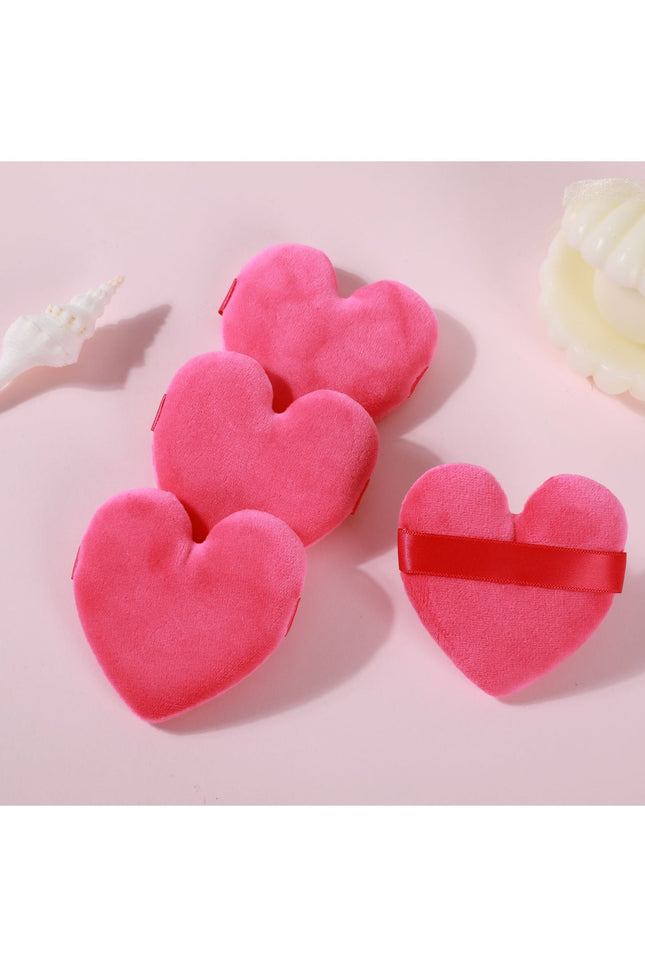 Prolux Cosmetics - Heart Cosmetic Puff Set