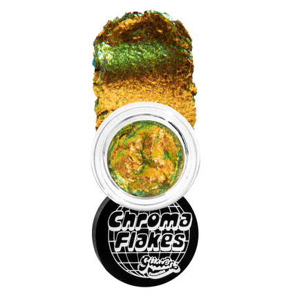 Glisten Cosmetics Gold Rush Chroma Flakes - Duochrome Pigment