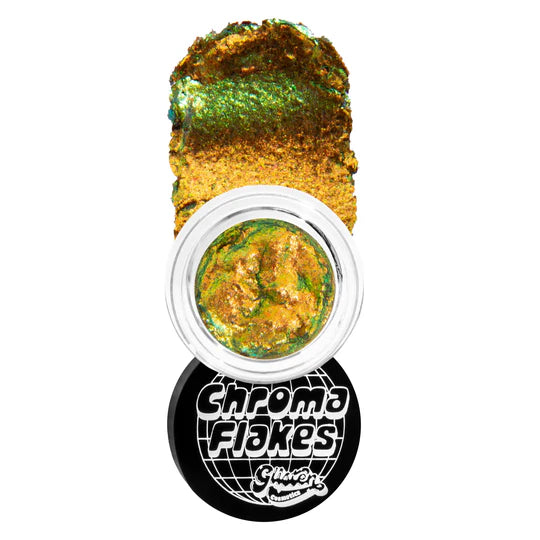 Glisten Cosmetics Gold Rush Chroma Flakes - Duochrome Pigment
