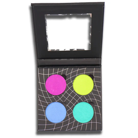 Glisten Cosmetics Neon 4 Pan Palette - Eyeliner