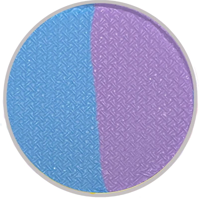 Glisten Cosmetics Ice Blast (UV Baby Blue and Purple) Pan