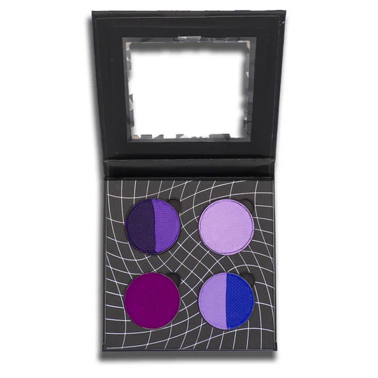 Glisten Cosmetics Purple 4 Pan Palette - Eyeliner