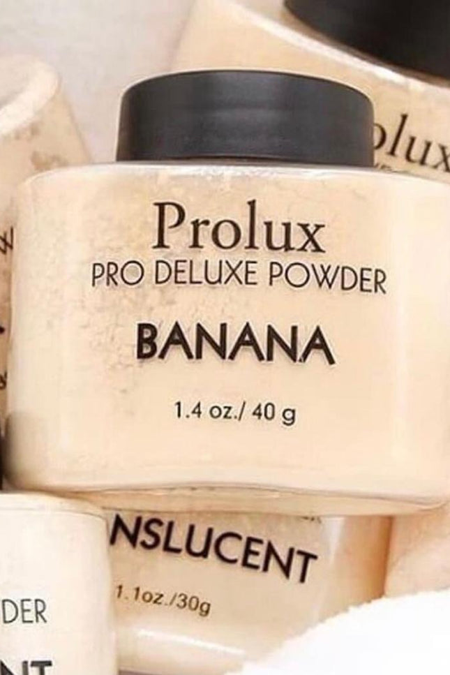 Prolux Cosmetics - Prolux Pro Deluxe Powder : Banana
