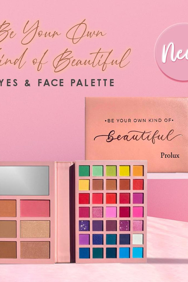 Prolux Cosmetics - Be Your Own Kind Of Beautiful Eyeshadow Palette
