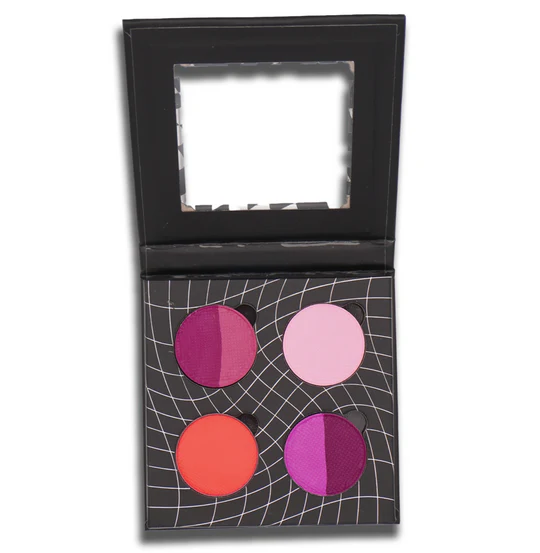Glisten Cosmetics Pink 4 Pan Palette - Eyeliner